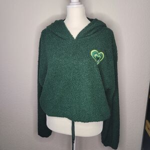 Green Heart Hoodie